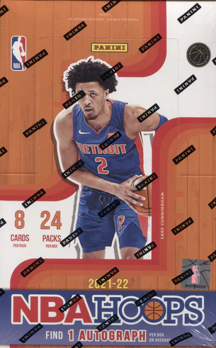 2021-22 Panini Hoops Basketball Hobby Box