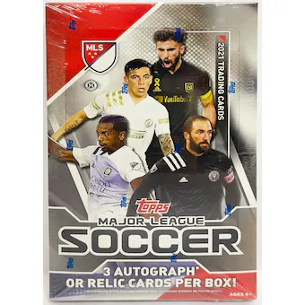 2021 Topps MLS Soccer Hobby Box