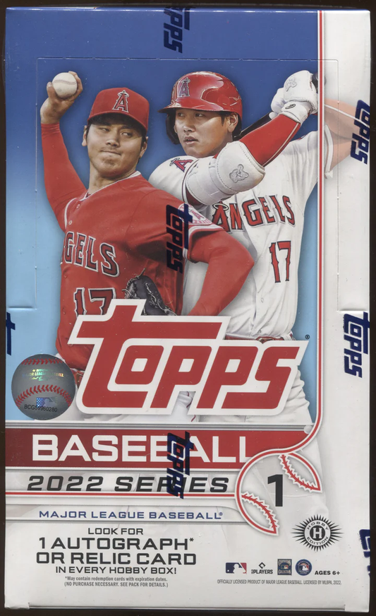 2022 Topps Series 1 Baseball Hobby Box