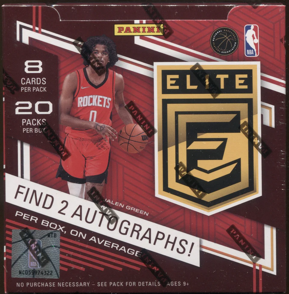 2021-22 Elite Basketball Hobby Box