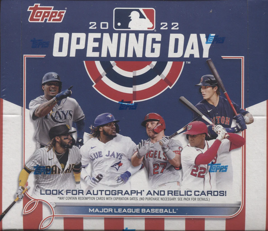 2022 Topps Opening Day Baseball Hobby Box