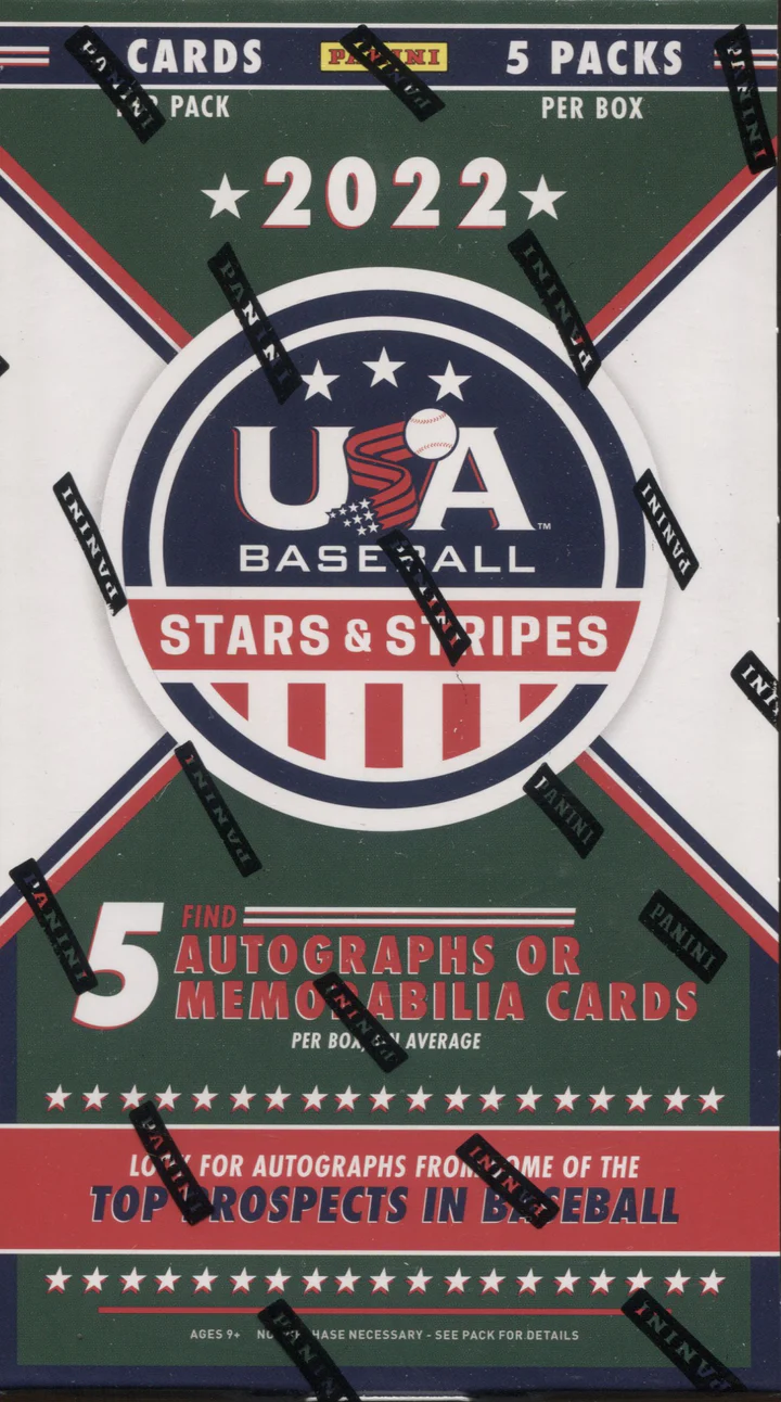 2022 USA Stars & Stripes Baseball Hobby Box