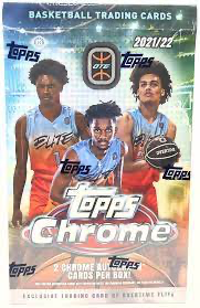 2021-22 Topps Chrome OTE Basketball Hobby Box