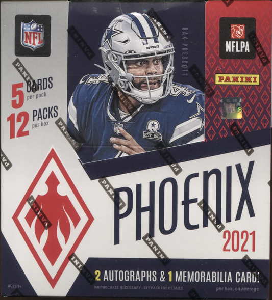 2021 Phoenix Football Hobby Box