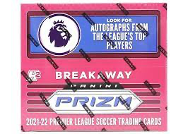 2021-22 Prizm Premier League Soccer Breakaway Hobby Box