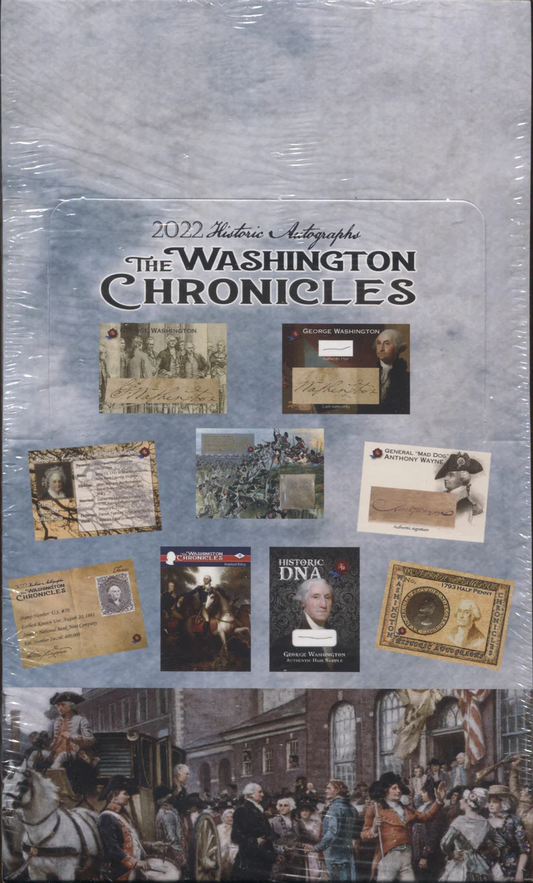 2022 Historic Autographs The Washington Chronicles Hobby Box