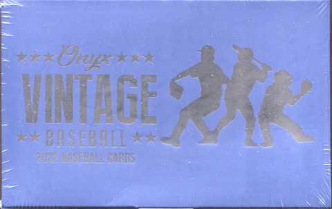 2022 Onyx Vintage Baseball Hobby Box