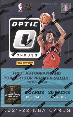 2021-22 Panini Donruss Optic Basketball Hobby Box