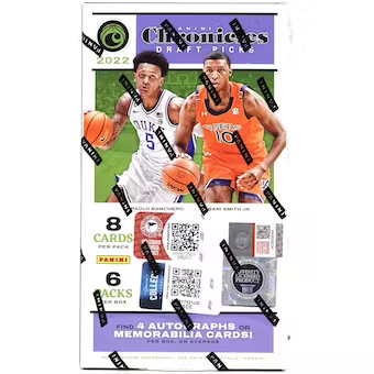 2022-23 Chronicles Draft Picks Basketball Hobby Box