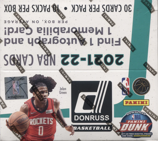 2021-22 Donruss Basketball Hobby Box