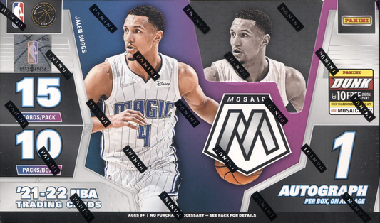 2021-22 Panini Mosaic Basketball Hobby Box