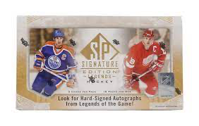 2020-21 Upper Deck SP Signature Legends Edition Hockey Hobby Box