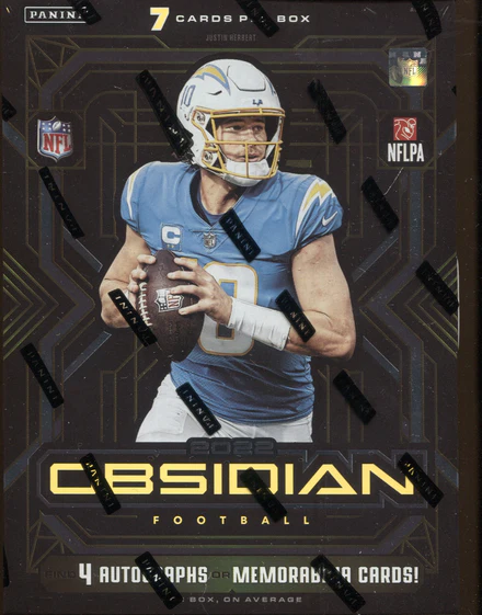 2022 Obsidian Football Hobby Box