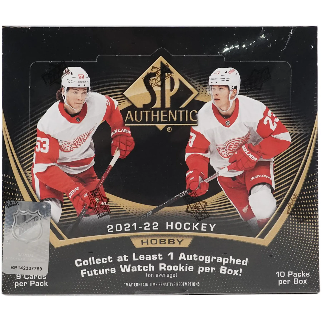 2021-22 Upper Deck SP Authentic Hockey Hobby Box