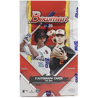 2023 Bowman Baseball Jumbo Hobby Box