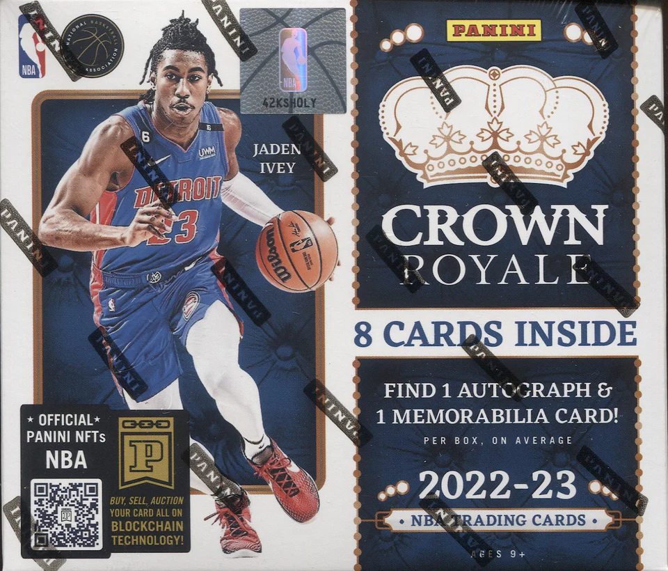 2022-23 Panini Crown Royale Basketball Hobby Box