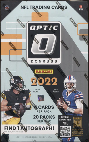 2022 Panini Donruss Optic Football Hobby Box