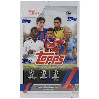 2022-23 Topps UEFA Club Competition Soccer Hobby Box