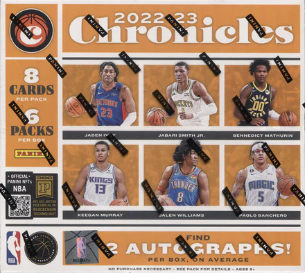 2022-23 Panini Chronicles Basketball Hobby Box