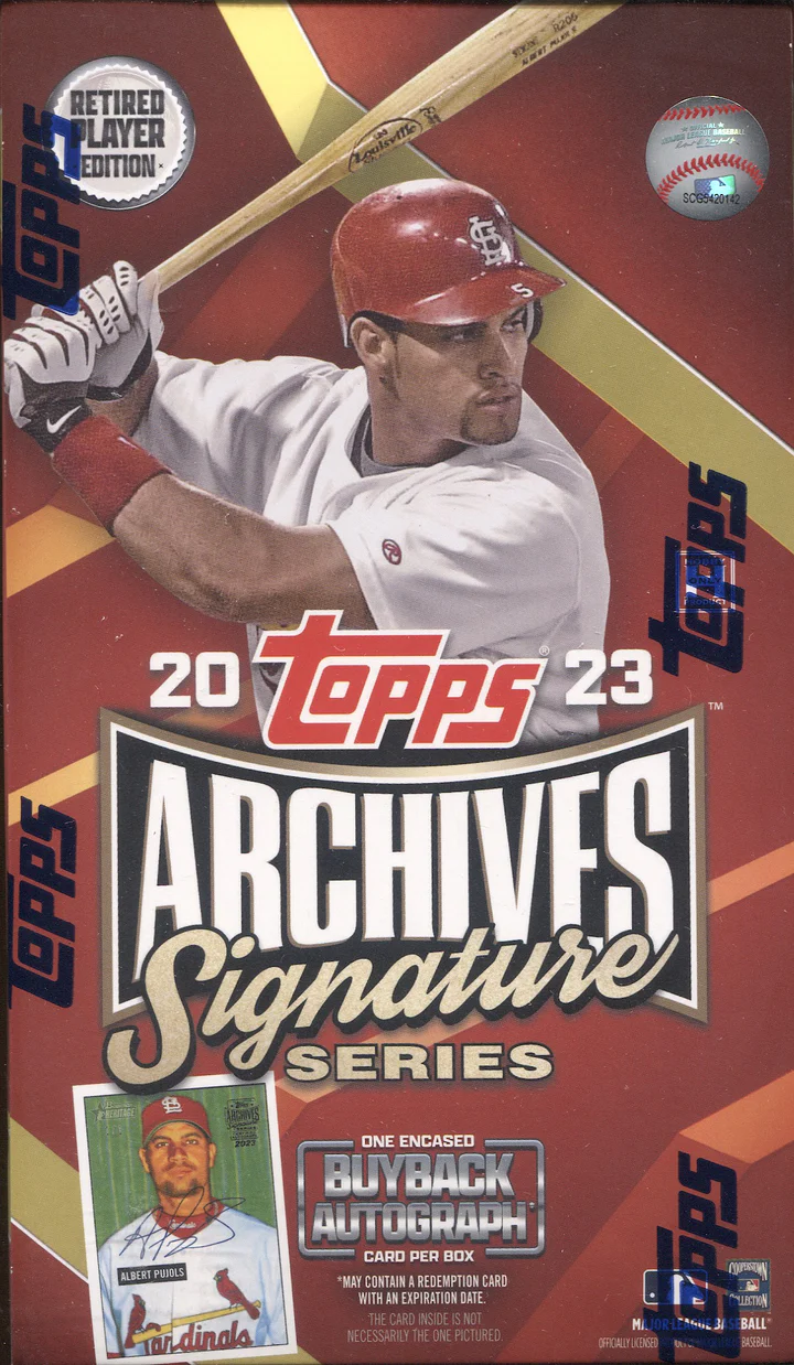 2023 Topps Archives Signature Series Retired Baseball Hobby Box