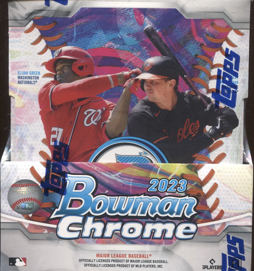 2023 Bowman Chrome Baseball Hobby Box