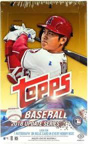 2018 Topps Update Baseball Hobby Box