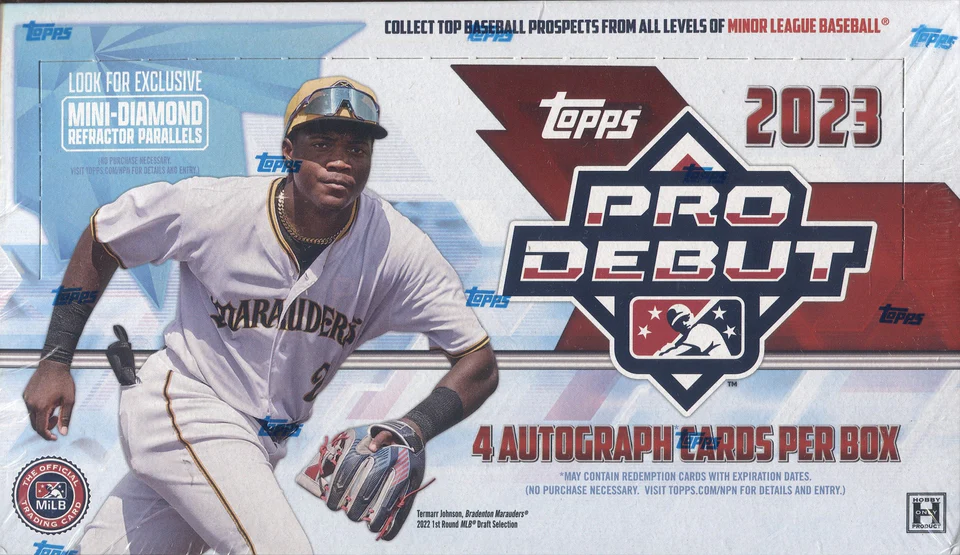 2023 Topps Pro Debut Baseball Hobby Box