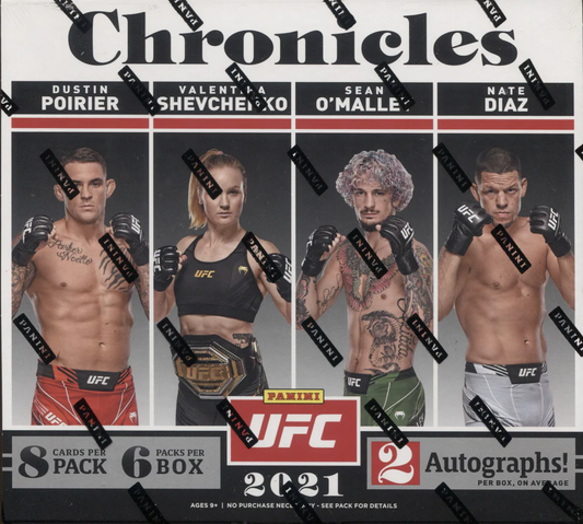 2021 Panini Chronicles UFC Hobby Box